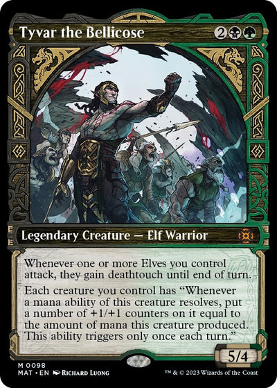 Tyvar the Bellicose (Showcase) (98) [MAT]