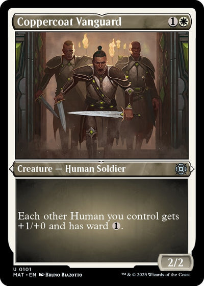 Coppercoat Vanguard (Foil Etched) (101) [MAT]