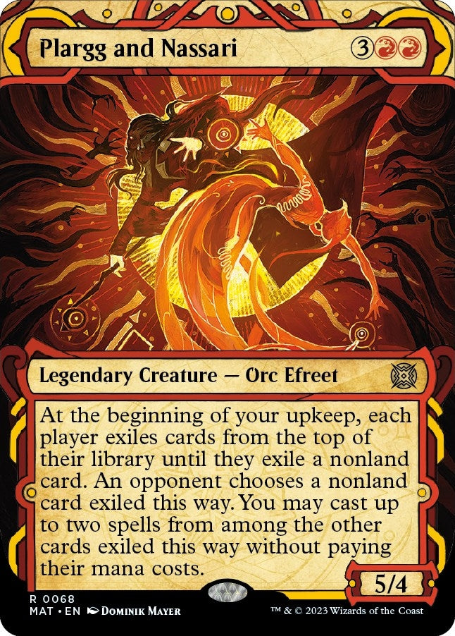 Plargg and Nassari (Showcase) (68) [MAT] - MTG Single