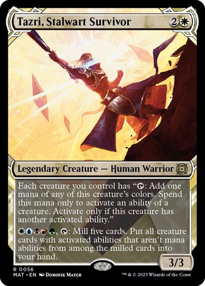 Tazri, Stalwart Survivor (Showcase) (56) [MAT]
