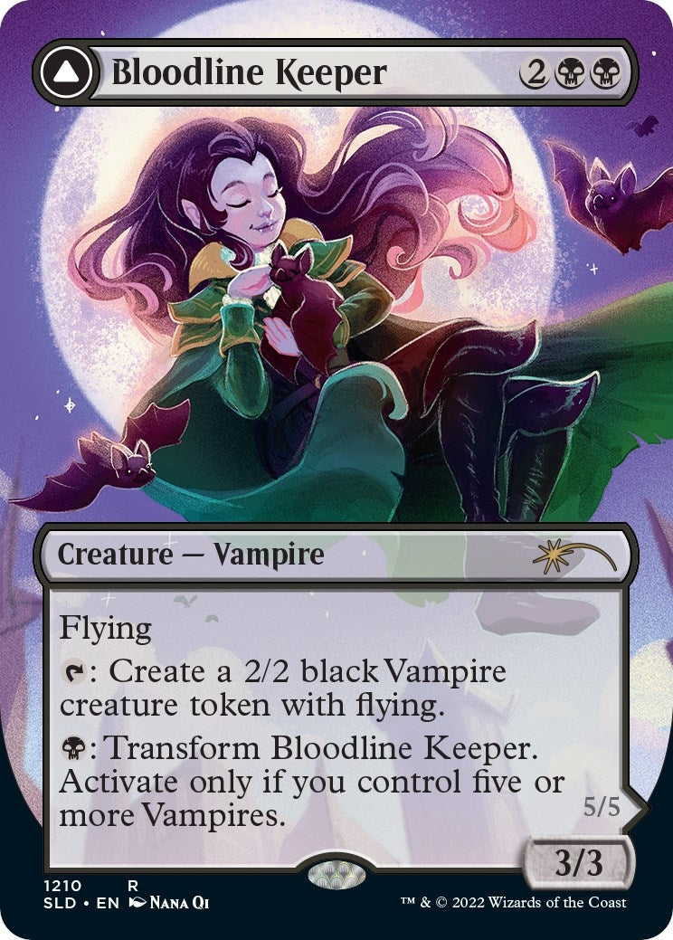 Bloodline Keeper (Display Commander) - Thick Stock (1210) [SLD] - MTG Single