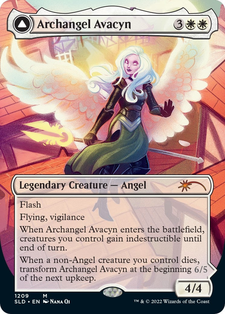 Archangel Avacyn (Display Commander) - Thick Stock (1209) [SLD] - MTG Single