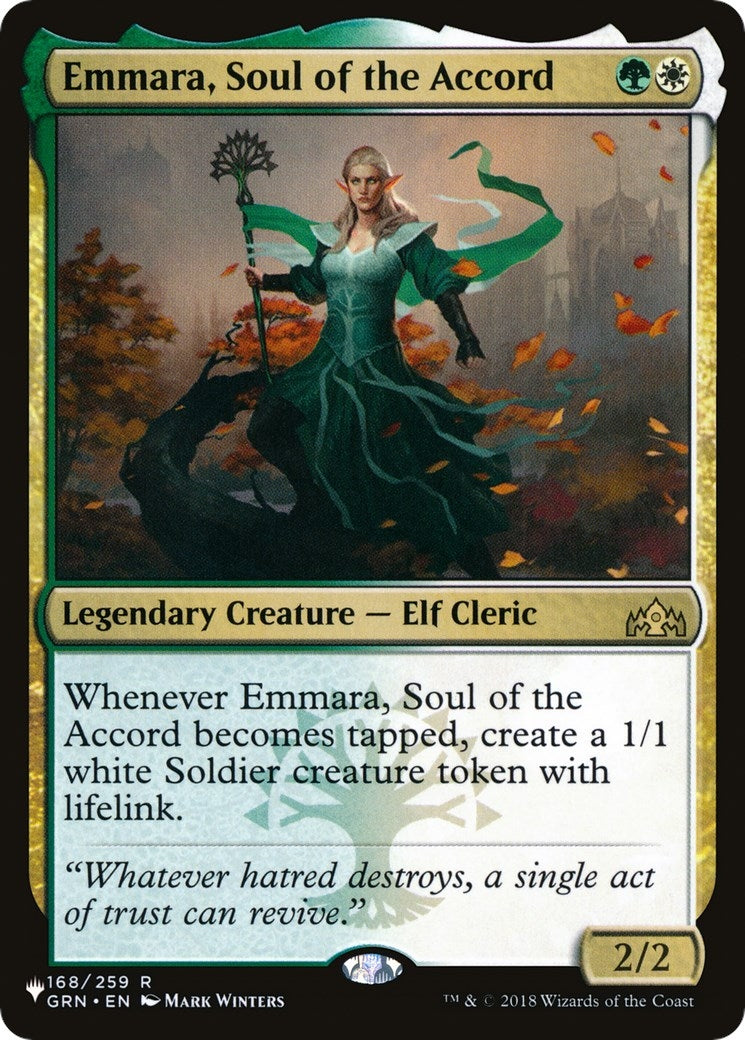 Emmara Soul of the Accord (168) [LIST] - MTG Single
