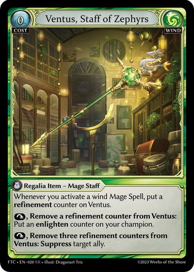Ventus, Staff of Zephyrs (20) (FTC)