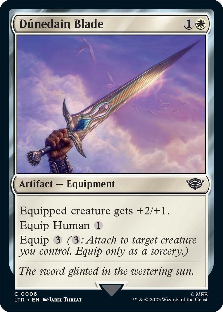 Dunedain Blade (6) [LTR] - MTG Single
