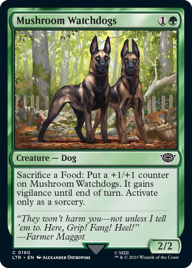 Mushroom Watchdogs (180) [LTR] - MTG Single