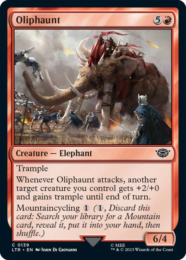 Oliphaunt (139) [LTR] - MTG Single