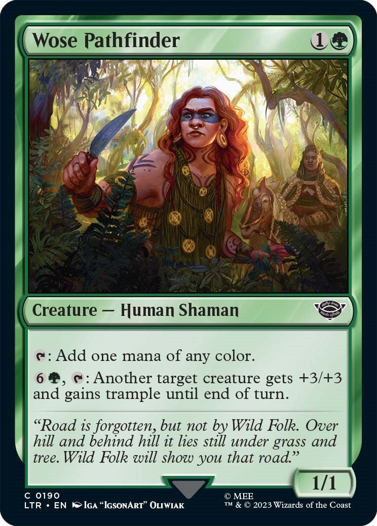 Wose Pathfinder (190) [LTR] - MTG Single