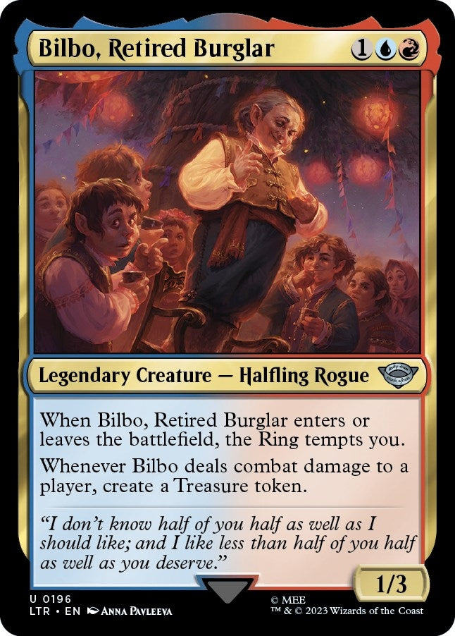 Bilbo Retired Burglar (196) [LTR] - MTG Single