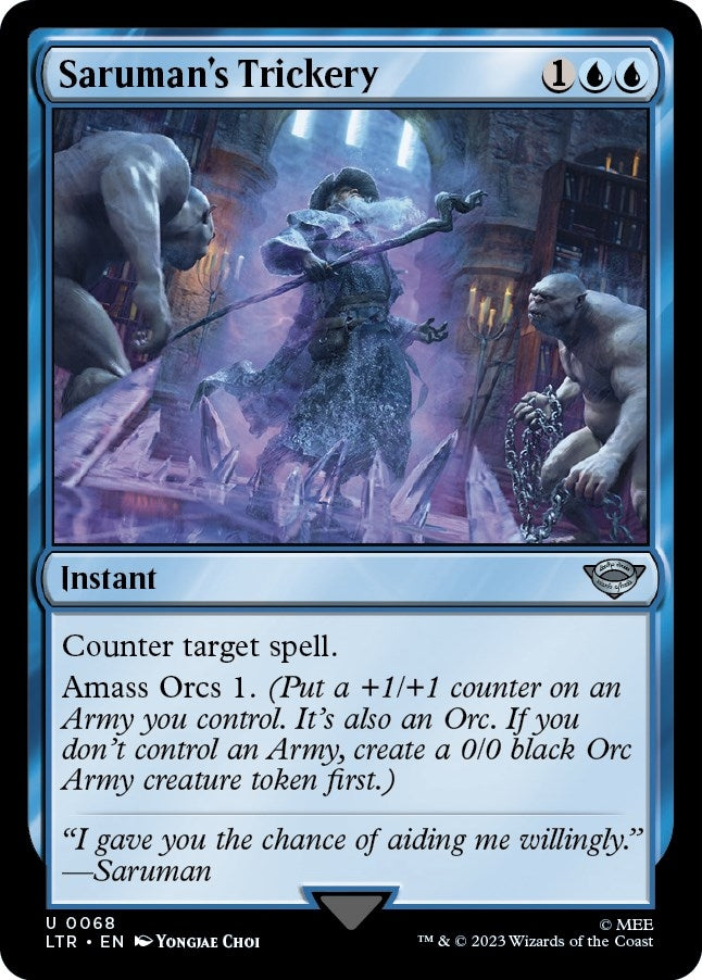 Saruman’s Trickery (68) [LTR] - MTG Single
