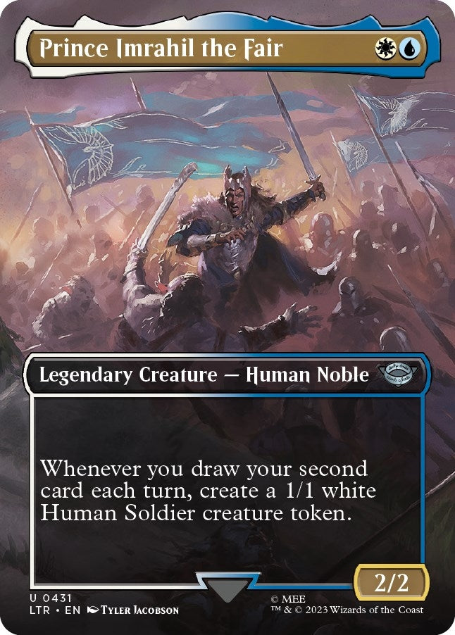 Prince Imrahil the Fair (Borderless) (431) [LTR] - MTG Single