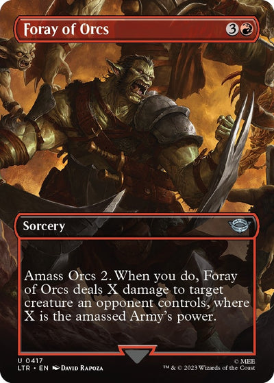 Foray of Orcs (Borderless) (417) [LTR]