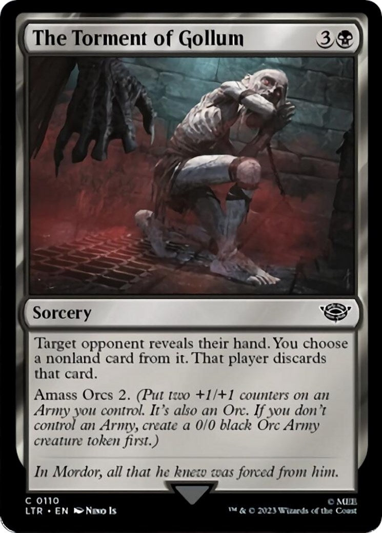 The Torment of Gollum (110) [LTR] - MTG Single