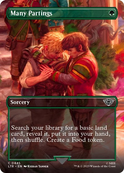 Many Partings (Borderless) (445) [LTR]