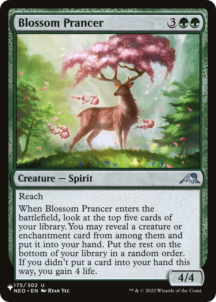 Blossom Prancer (175) [LIST] - MTG Single