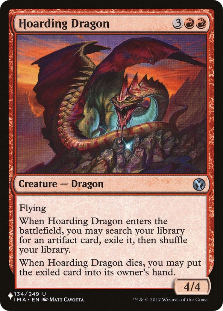 Hoarding Dragon (134) [LIST] - MTG Single