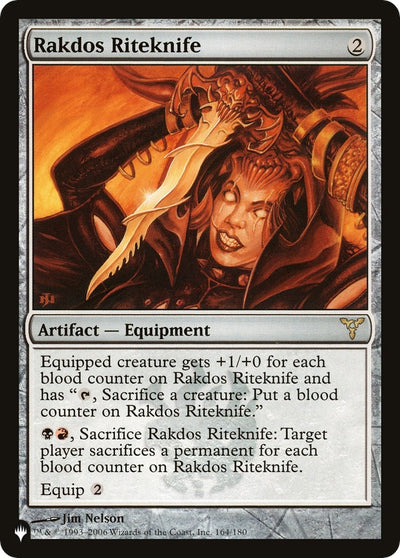 Rakdos Riteknife (164) [LIST]