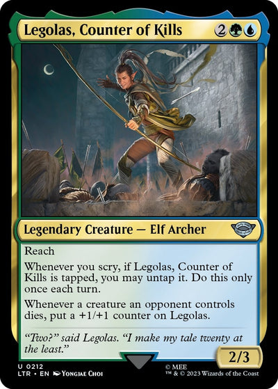 Legolas, Counter of Kills (212) [LTR]