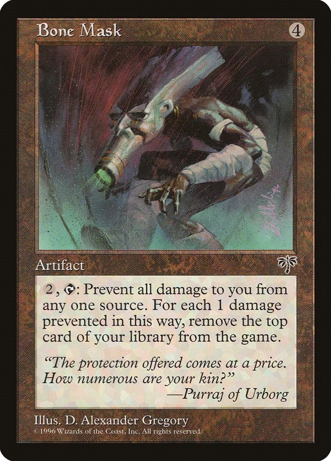Bone Mask [MIR] - MTG Single