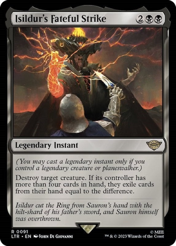 Isildur’s Fateful Strike (91) [LTR] - MTG Single