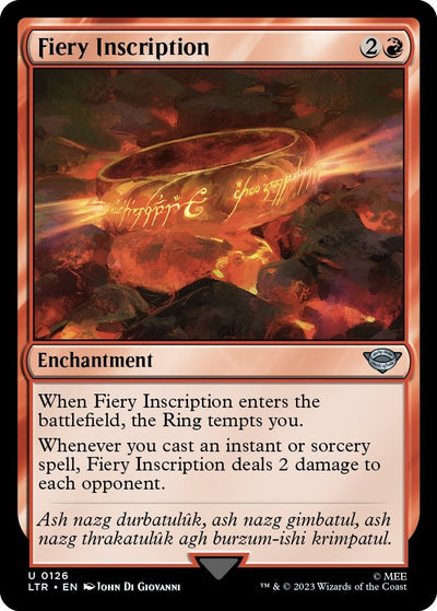 Fiery Inscription (126) [LTR]