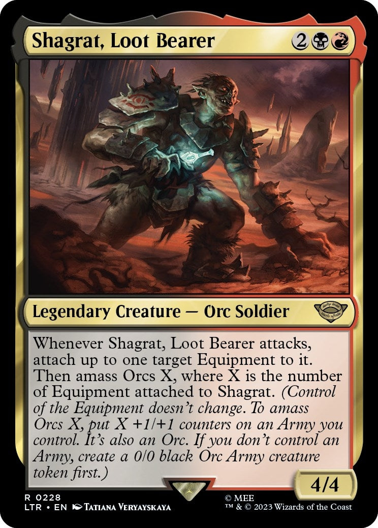 Shagrat Loot Bearer (228) [LTR] - MTG Single