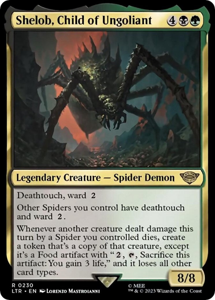 Shelob Child of Ungoliant (230) [LTR] - MTG Single