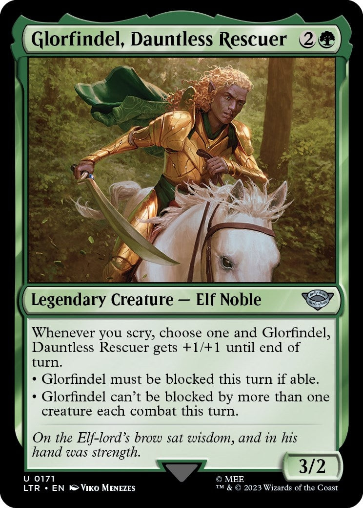 Glorfindel Dauntless Rescuer (171) [LTR] - MTG Single