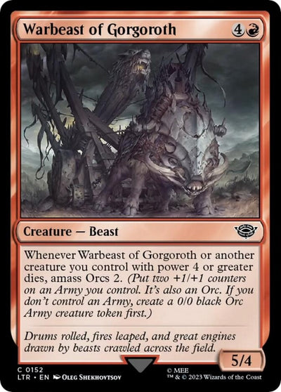 Warbeast of Gorgoroth (152) [LTR]