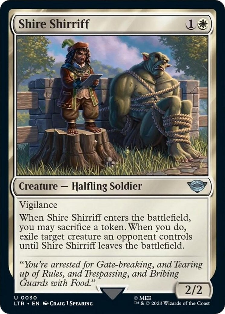 Shire Shirriff (30) [LTR] - MTG Single