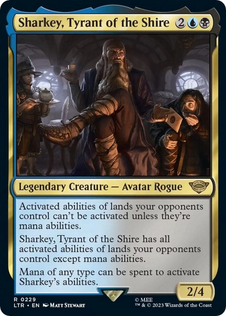 Sharkey Tyrant of the Shire (229) [LTR] - MTG Single