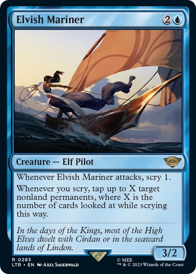 Elvish Mariner (283) [LTR] - MTG Single