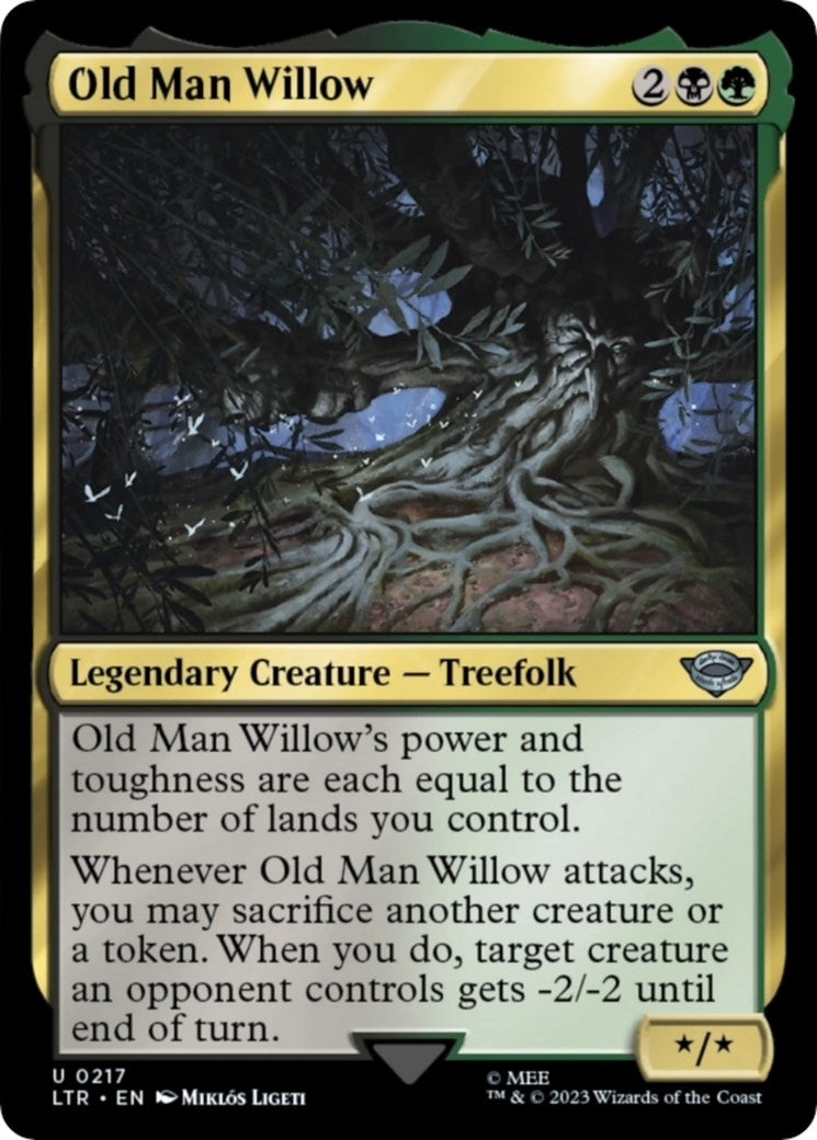 Old Man Willow (217) [LTR] - MTG Single