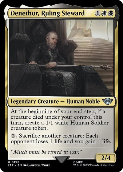 Denethor, Ruling Steward (198) [LTR]