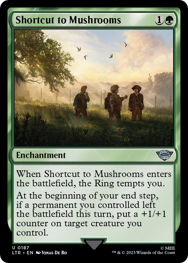 Shortcut to Mushrooms (187) [LTR] - MTG Single