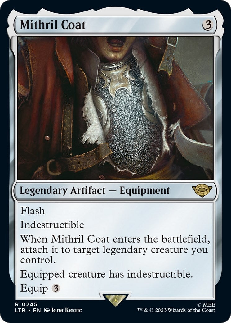 Mithril Coat (245) [LTR] - MTG Single