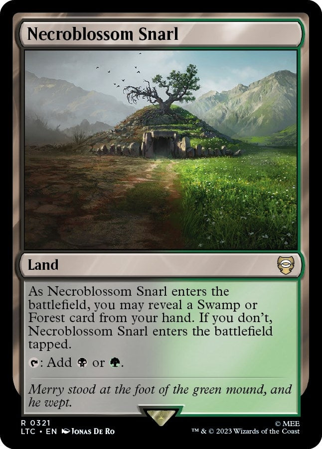 Necroblossom Snarl (321) [LTC] - MTG Single