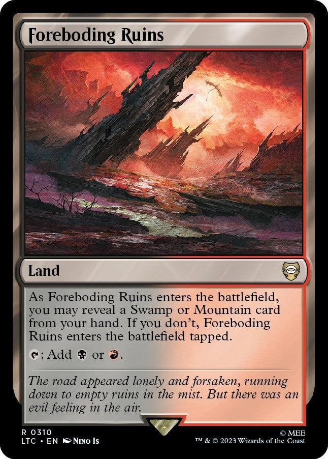 Foreboding Ruins (310) [LTC] - MTG Single