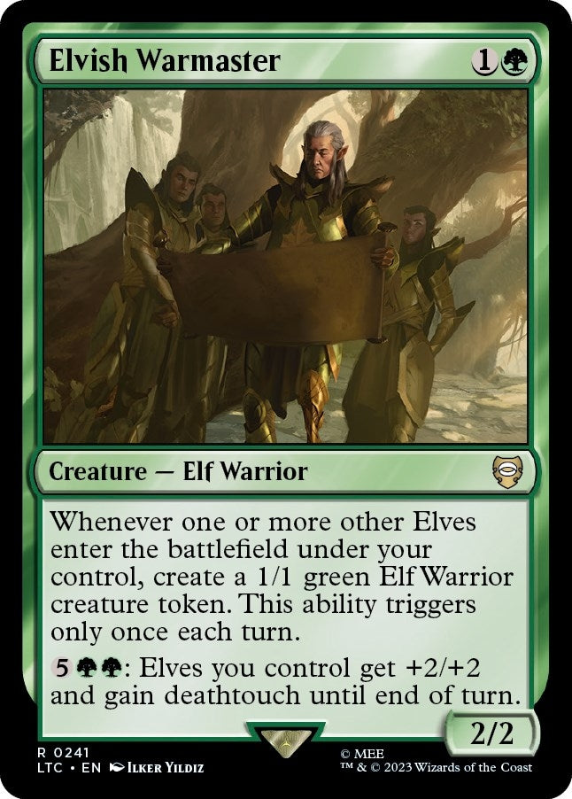 Elvish Warmaster (241) [LTC] - MTG Single