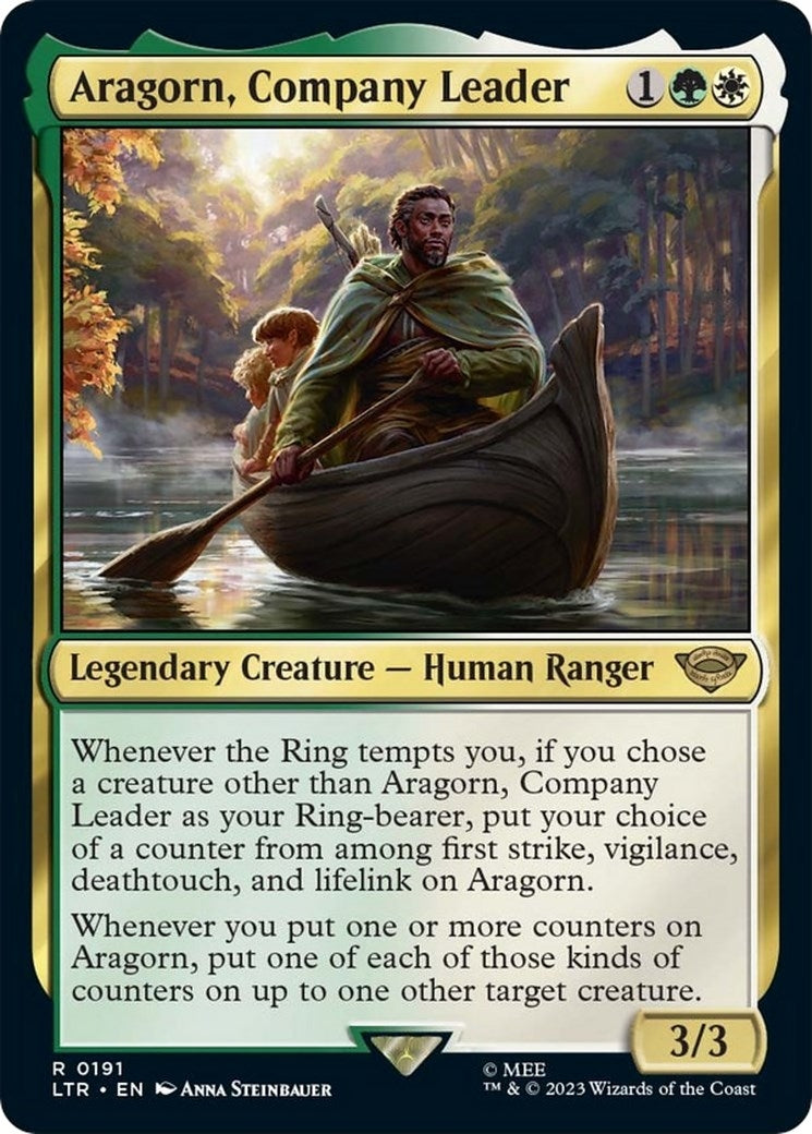 Aragorn Company Leader (191) [LTR] - MTG Single