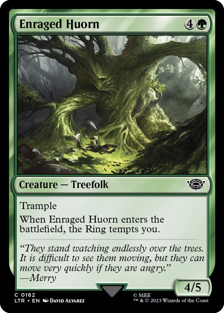 Enraged Huorn (162) [LTR] - MTG Single