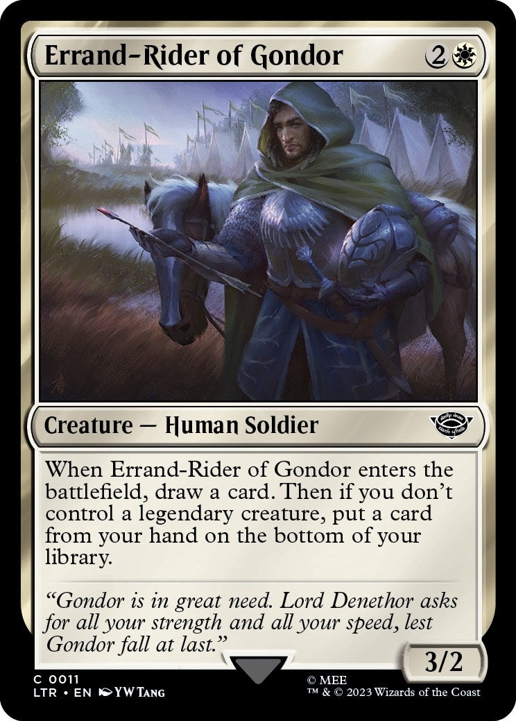 Errand-Rider of Gondor (11) [LTR] - MTG Single