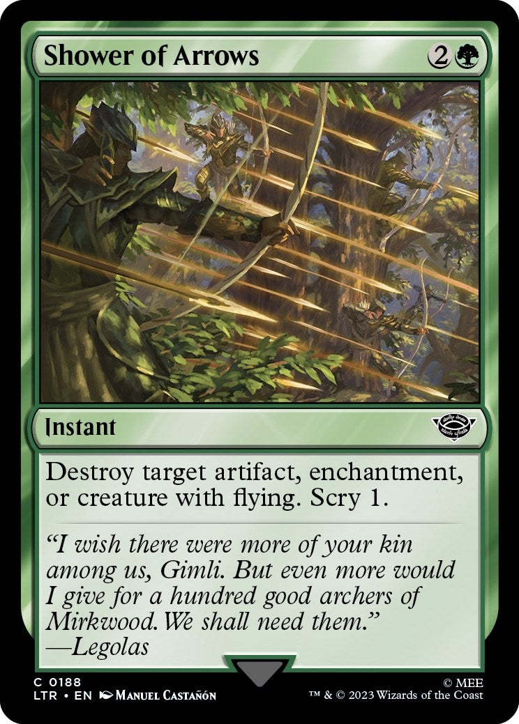 Shower of Arrows (188) [LTR] - MTG Single