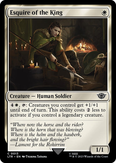 Esquire of the King (13) [LTR]