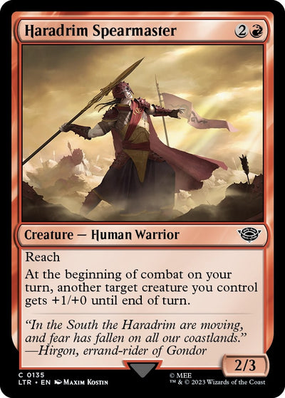 Haradrim Spearmaster (135) [LTR]