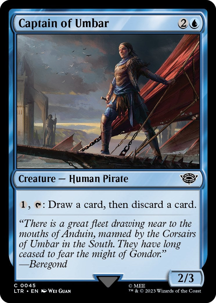 Captain of Umbar (45) [LTR] - MTG Single