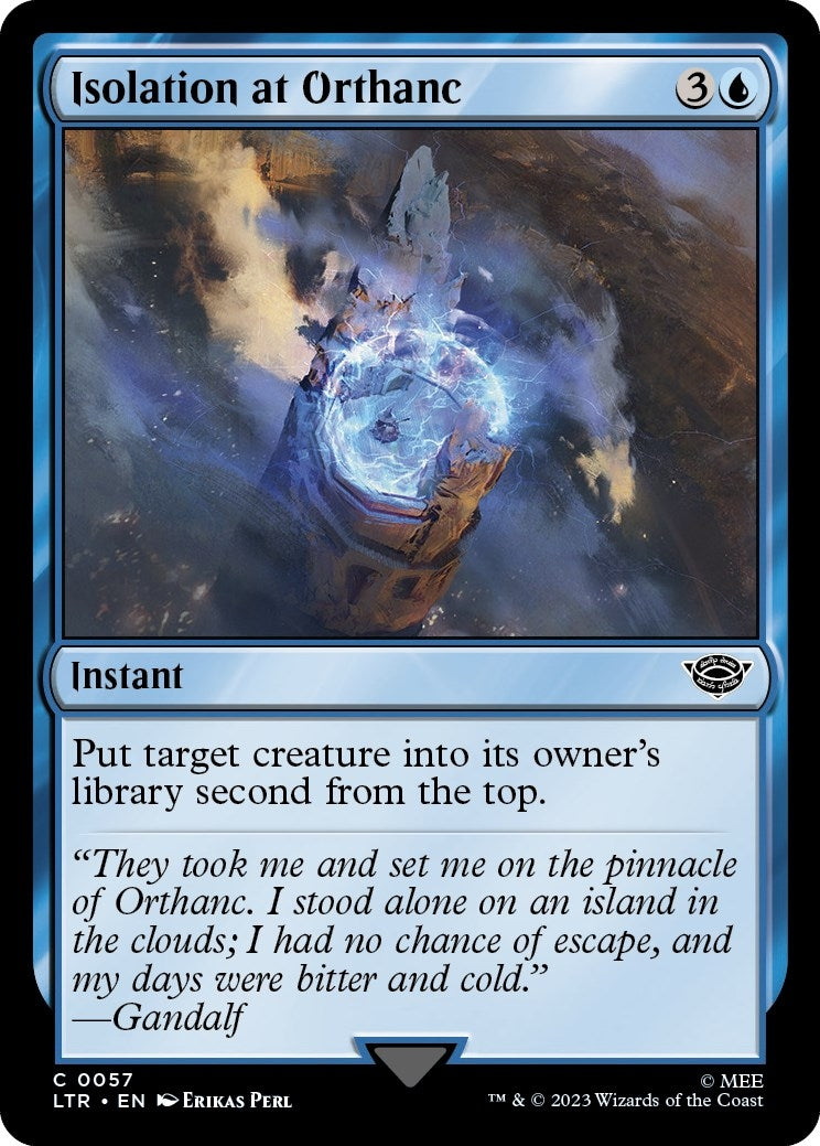 Isolation at Orthanc (57) [LTR] - MTG Single