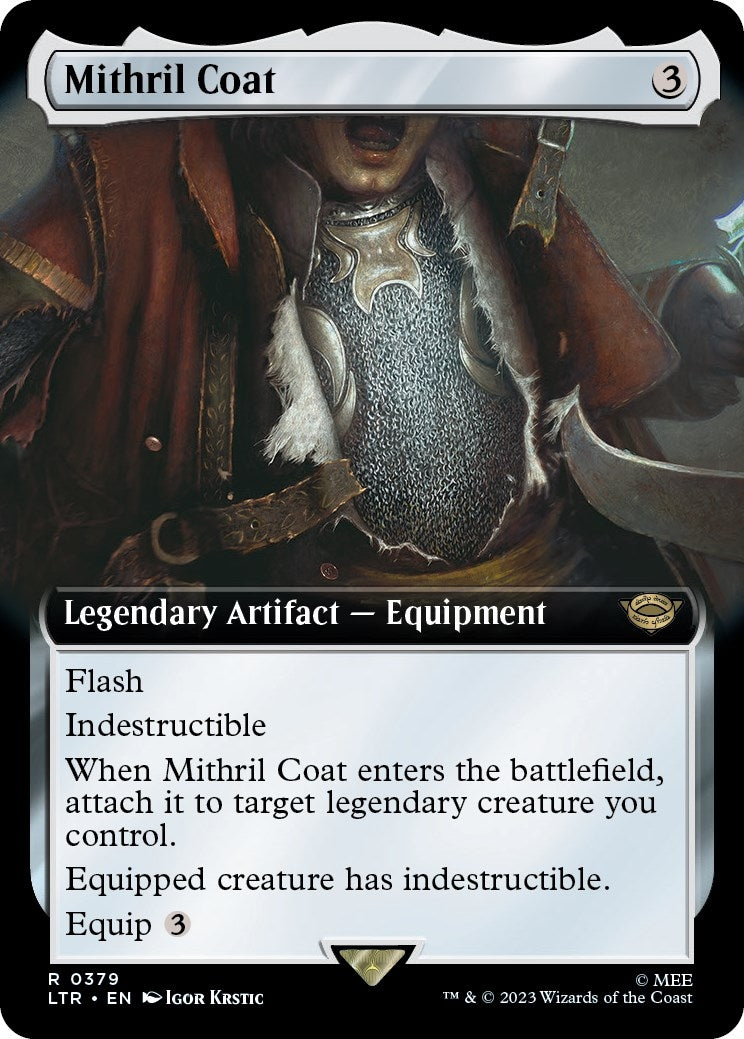 Mithril Coat (Extended Art) (379) [LTR] - MTG Single