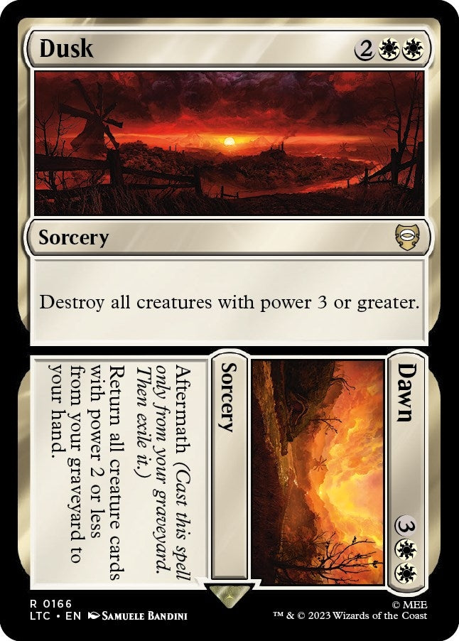 Dusk // Dawn (166) [LTC] - MTG Single