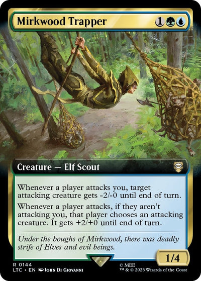 Mirkwood Trapper (Extended Art) (144) [LTC]